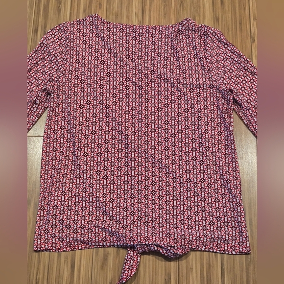 NWOT Roz & Ali Women's Patterned Top - Picture 9 of 11